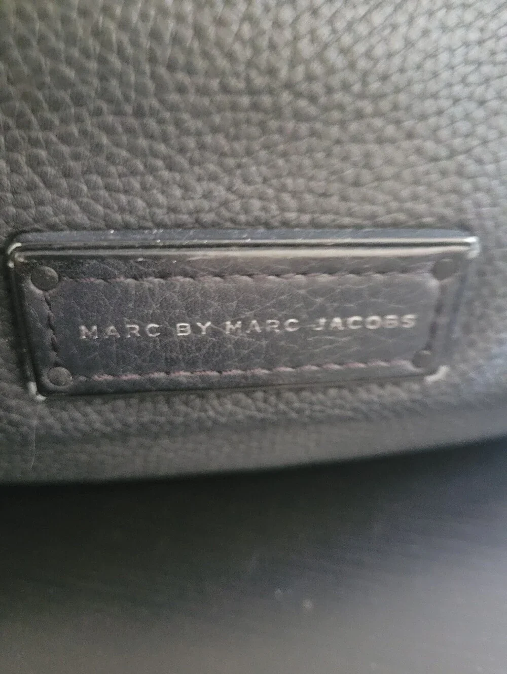 Marc Jacobs Black Leather Crossbody Bag